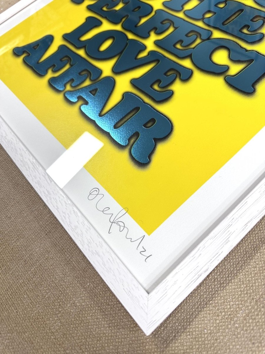 DISCO IS...YELLOW (FRAMED) - shop_name