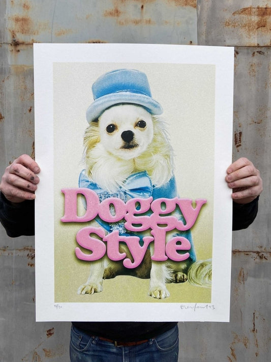 Doggy Style Hand Pulled Screenprint - shop_name