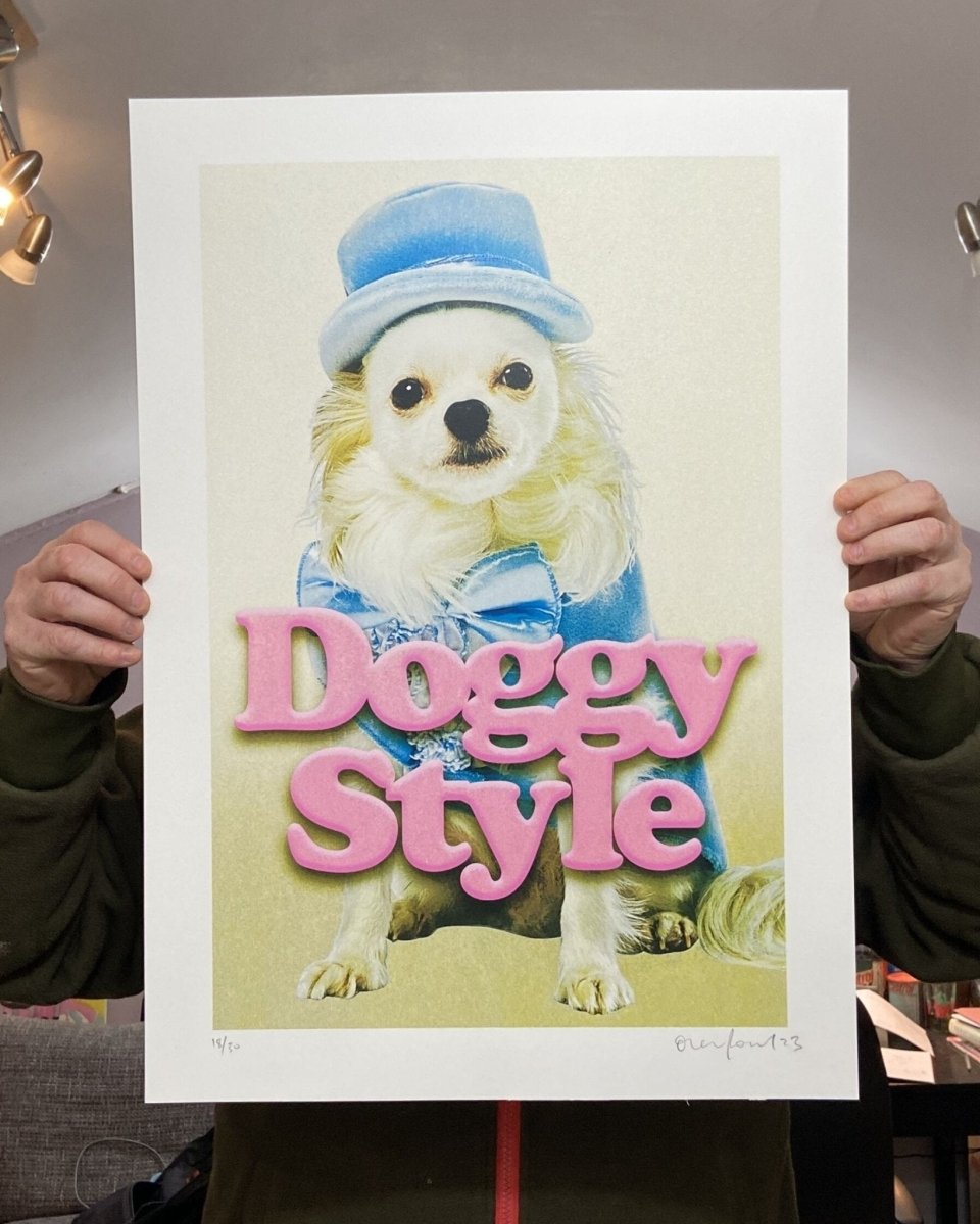 Doggy Style Hand Pulled Screenprint - shop_name