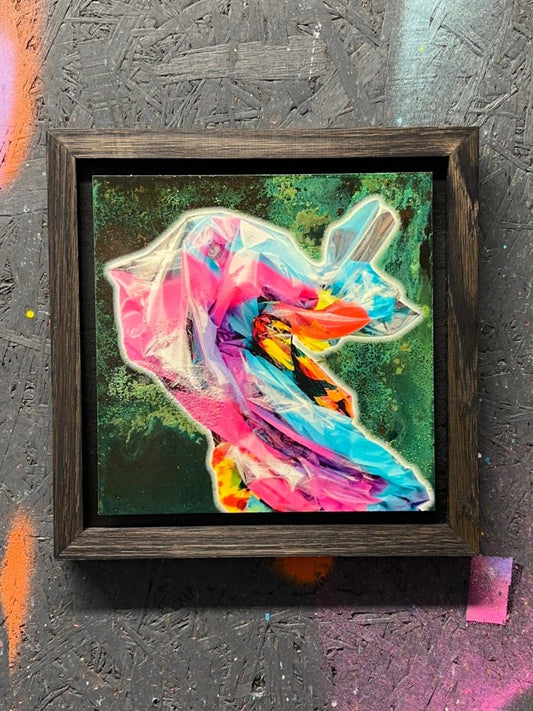 Dolly Square/ Oxidised Original Artwork - shop_name Dolly Square/ Oxidised Original Artwork