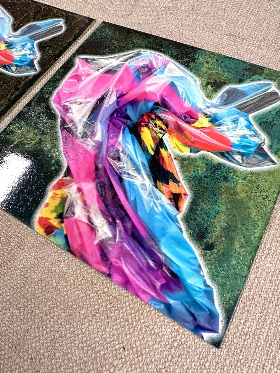 Dolly Square/ Oxidised Original Artwork - shop_name