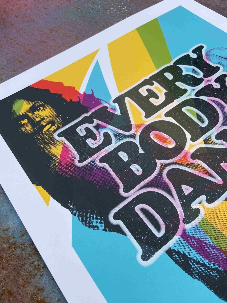 Everybody Dance Hand Pulled Screenprint print - shop_name