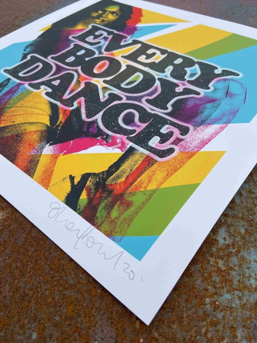 Everybody Dance Hand Pulled Screenprint print - shop_name