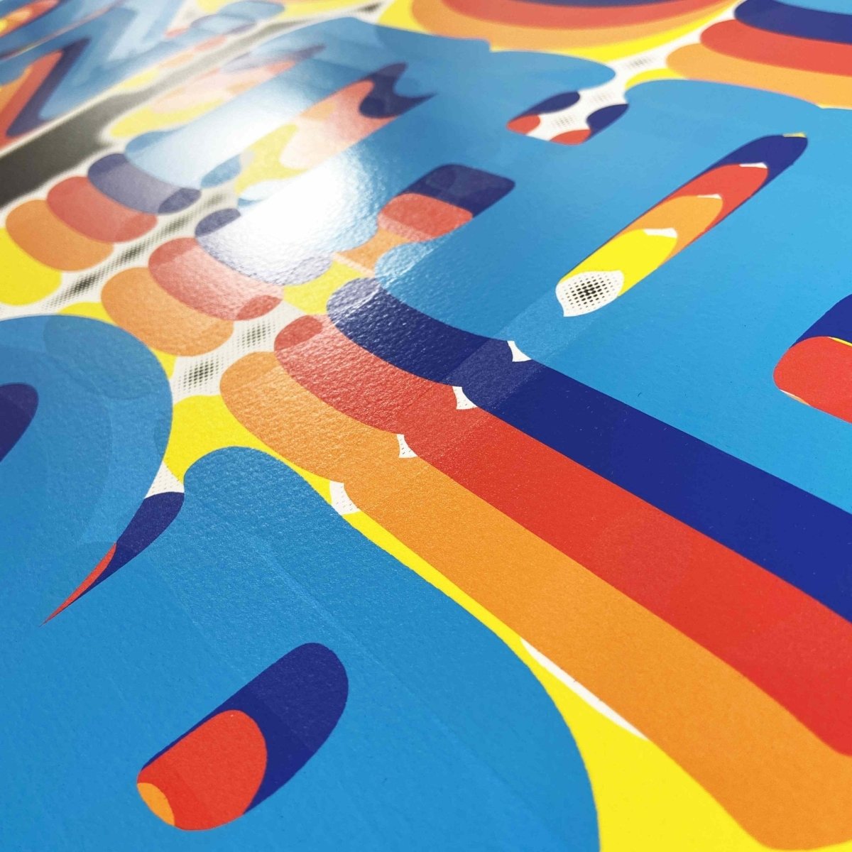 Four on the Floor - Large Format Limited Edition Disco Screenprint - shop_name