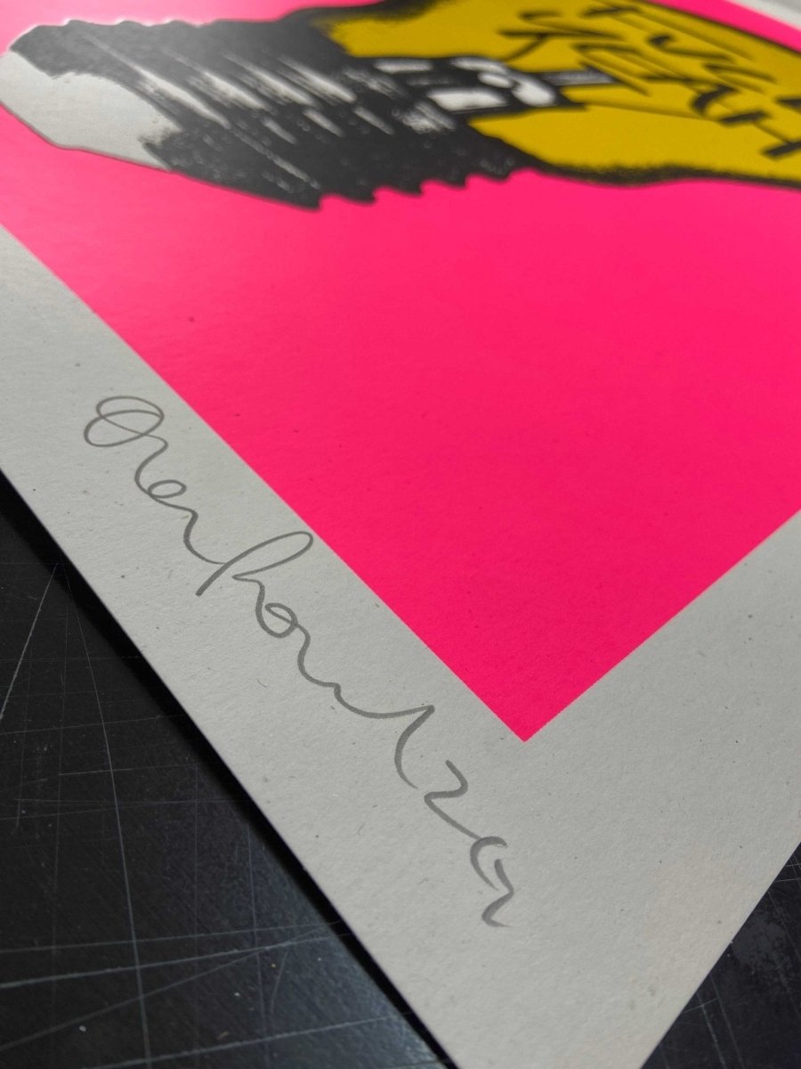 FUCK YEAH XL A1 FLURO SCREENPRINT - shop_name