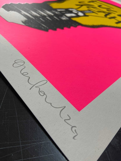 FUCK YEAH XL A1 FLURO SCREENPRINT - shop_name