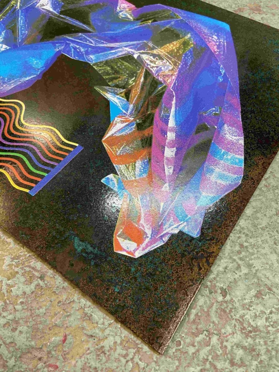 HEX2 Oxidised Copper Screenprint - shop_name