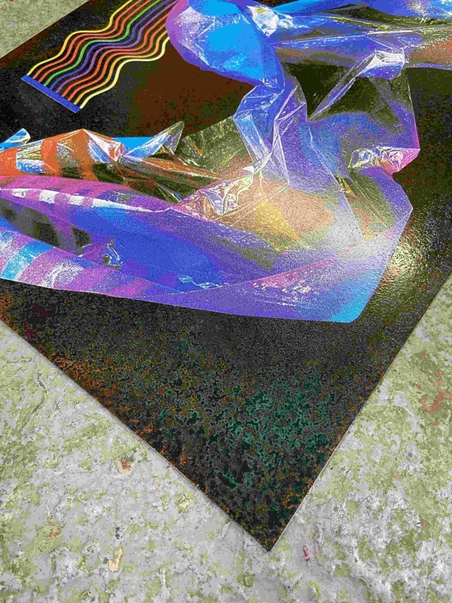 HEX2 Oxidised Copper Screenprint - shop_name