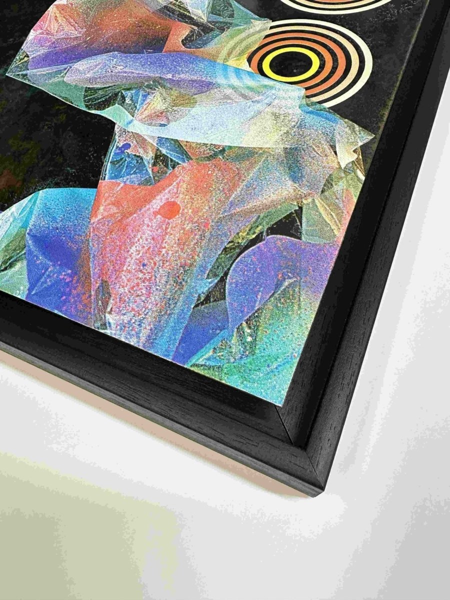 HEX3 Oxidised Copper Screenprint - shop_name