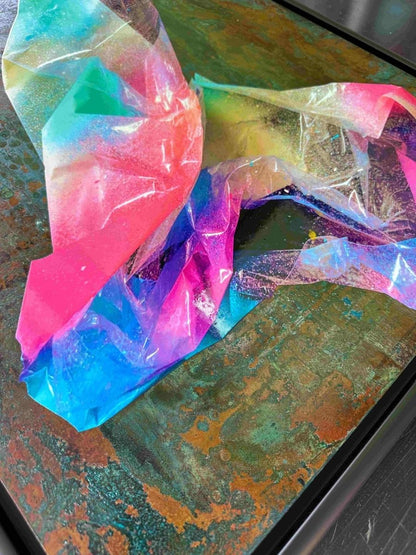 HEXA2 Original Framed Oxidised Copper Artwork - shop_name