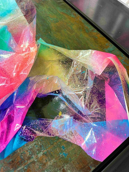 HEXA2 Original Framed Oxidised Copper Artwork - shop_name