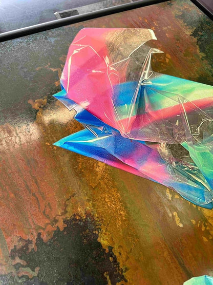 HEXA3 Original Framed Oxidised Copper Artwork Artwork OLI FOWLER ART tag1  Art