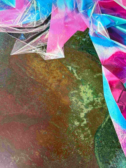 HEXA4 Original Framed Oxidised Copper Artwork - shop_name