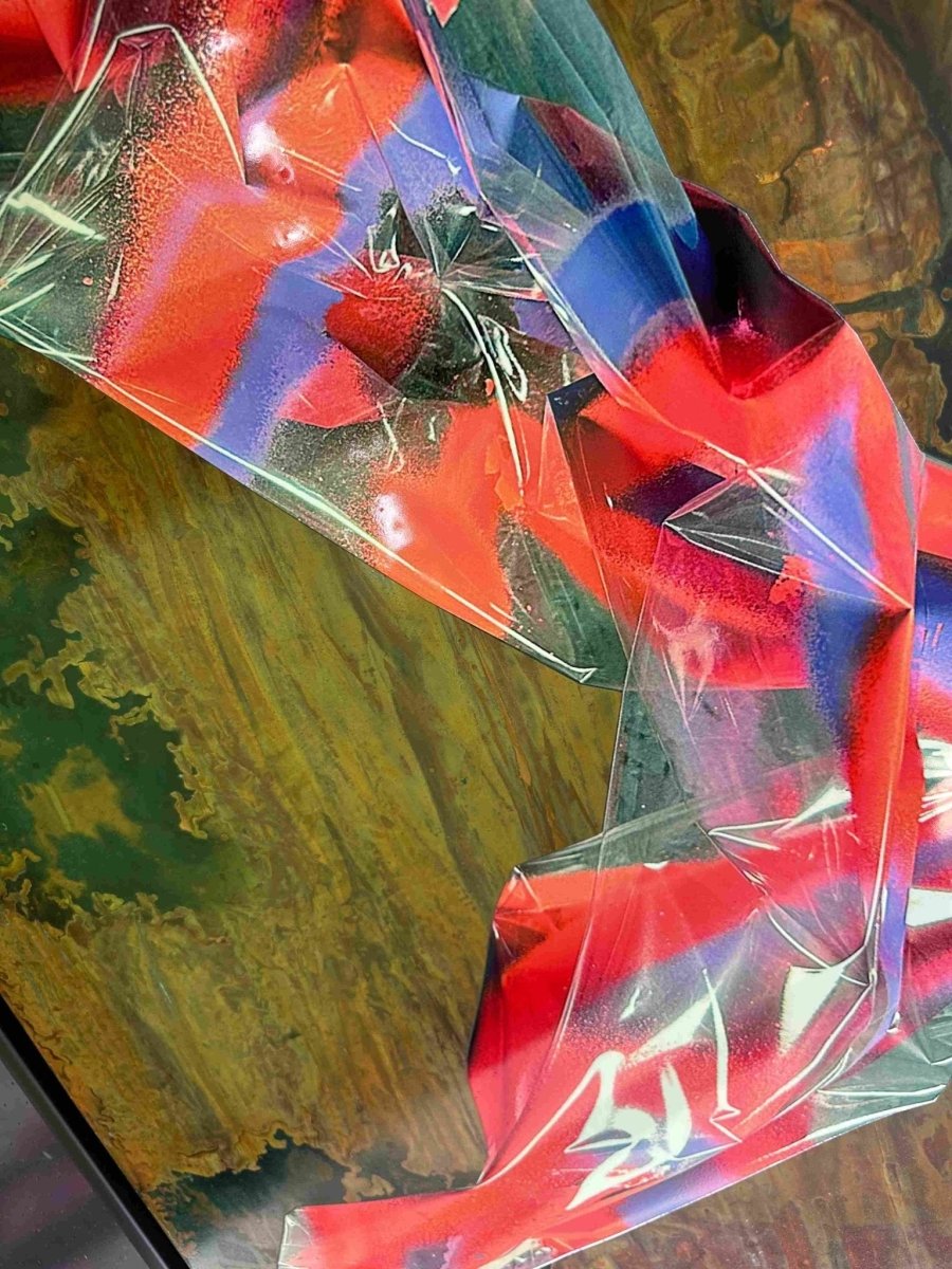 HEXA7 Original Framed Oxidised Copper Artwork - shop_name