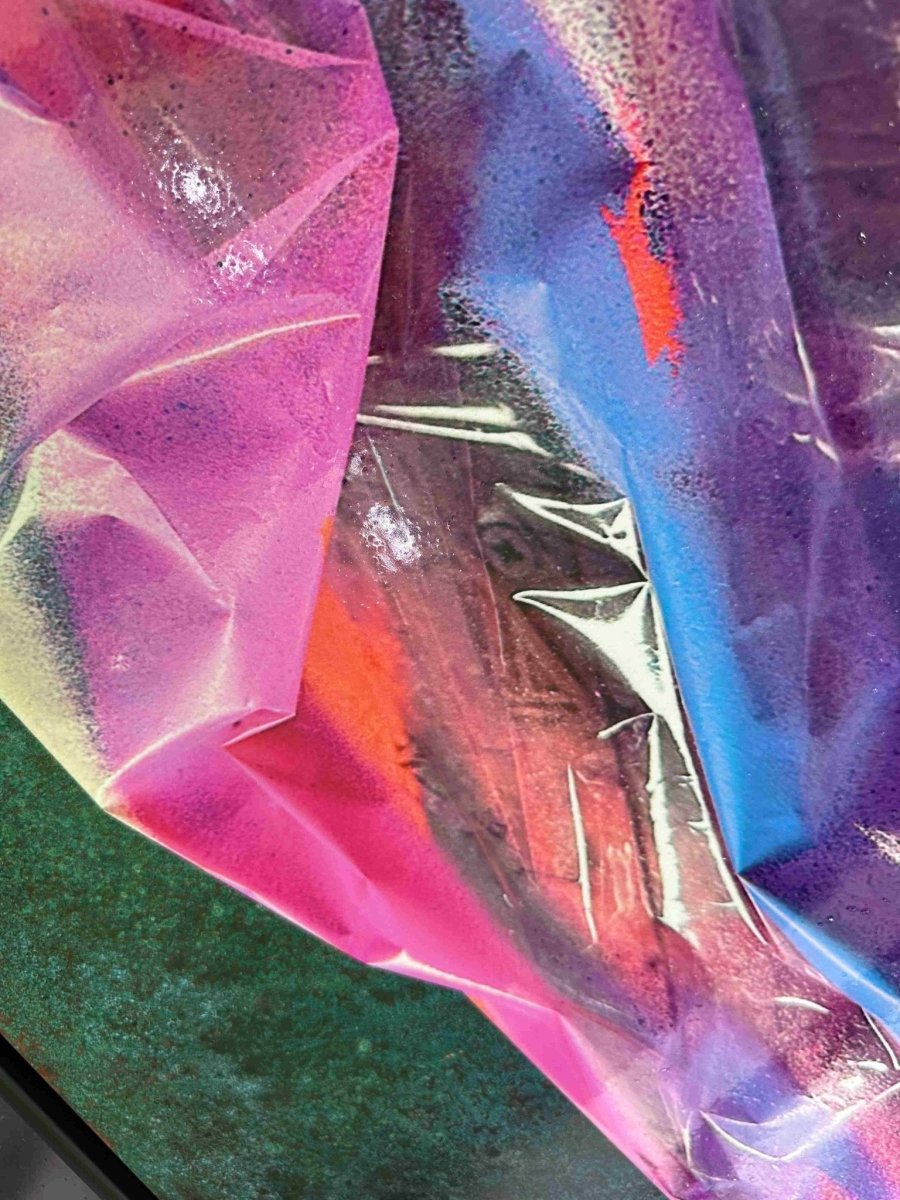 HEXA8 Original Framed Oxidised Copper Artwork - shop_name