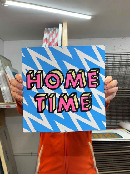 Home Time Handpulled Screenprint - shop_name