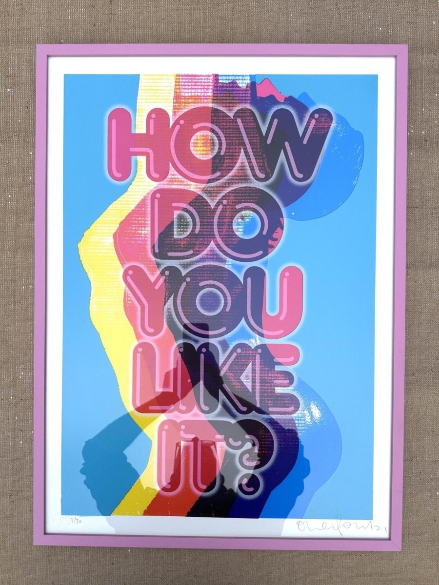 HOW DO YOU LIKE IT (FRAMED) - shop_name