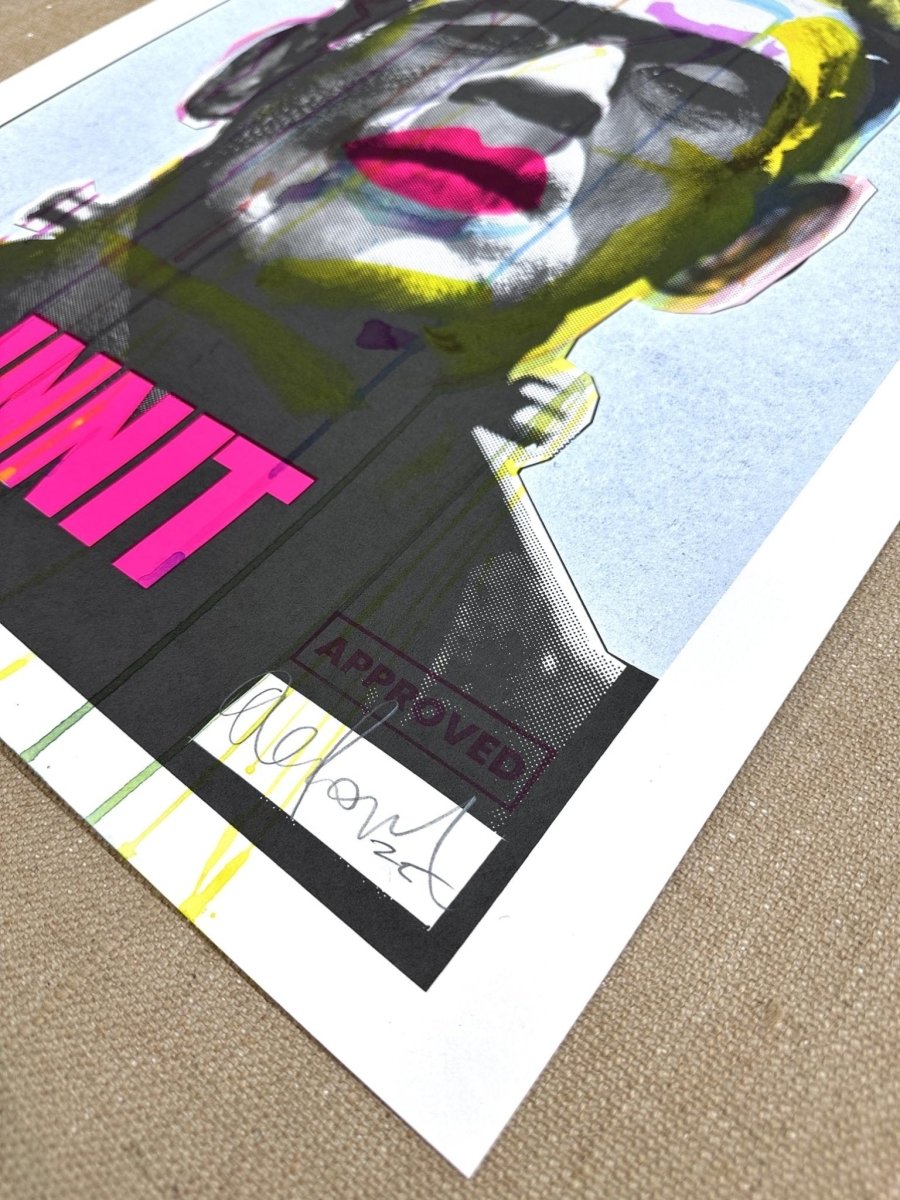 INNIT / ORIGINAL (1W) SCREENPRINT - #OLIFOWLERART