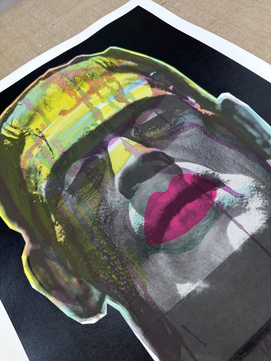 INNIT / ORIGINAL (3B) SCREENPRINT - #OLIFOWLERART