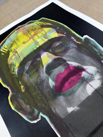 INNIT / ORIGINAL (3B) SCREENPRINT - #OLIFOWLERART