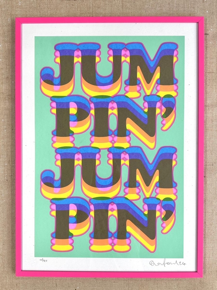 JUMPIN' (FRAMED) - shop_name