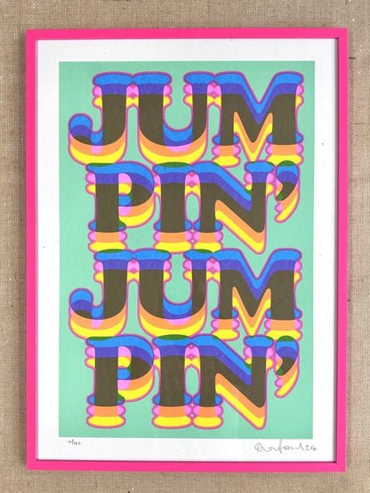 JUMPIN' (FRAMED) - shop_name