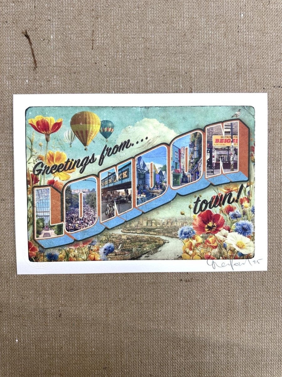 London Postcard Digital A4 - shop_name