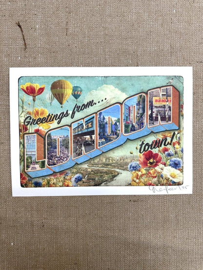 London Postcard Digital A4 - shop_name