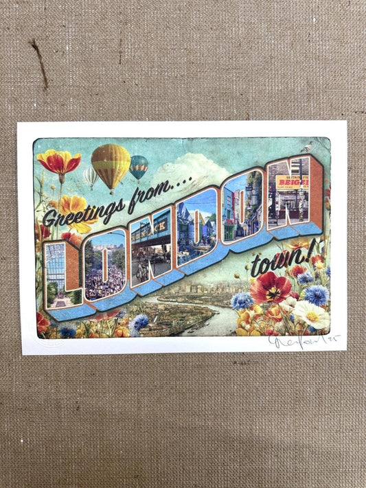 London Postcard Digital A4 - shop_name