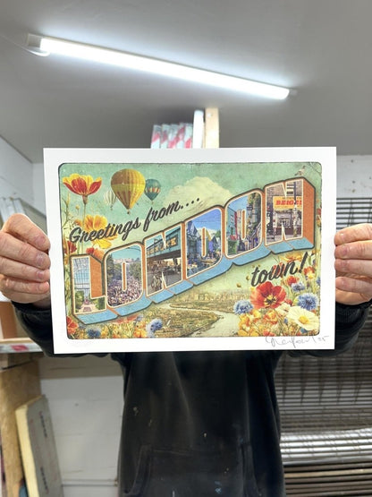 London Postcard Digital A4 - shop_name