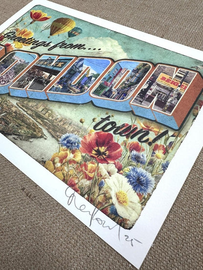 London Postcard Digital A4 - shop_name