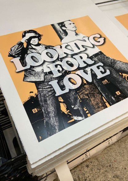 Looking For Love Hand Pulled Screenprint - shop_name