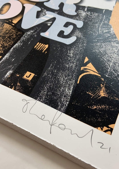 Looking For Love Hand Pulled Screenprint - shop_name