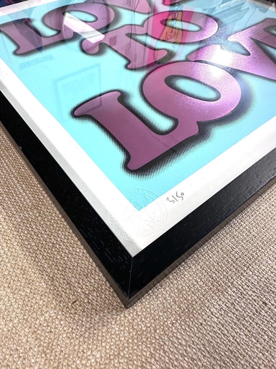 LOVE BLUE (FRAMED) - shop_name