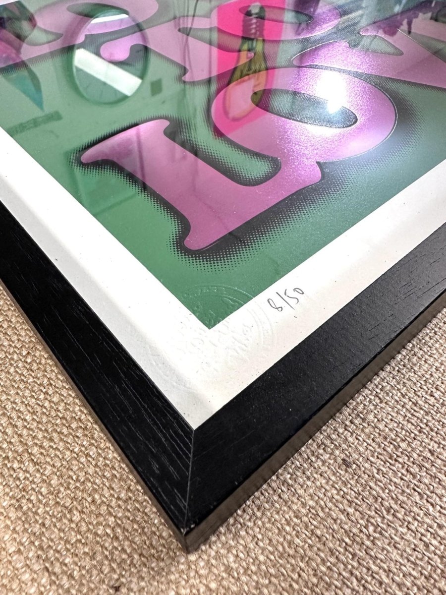 LOVE GREEN (FRAMED) - shop_name