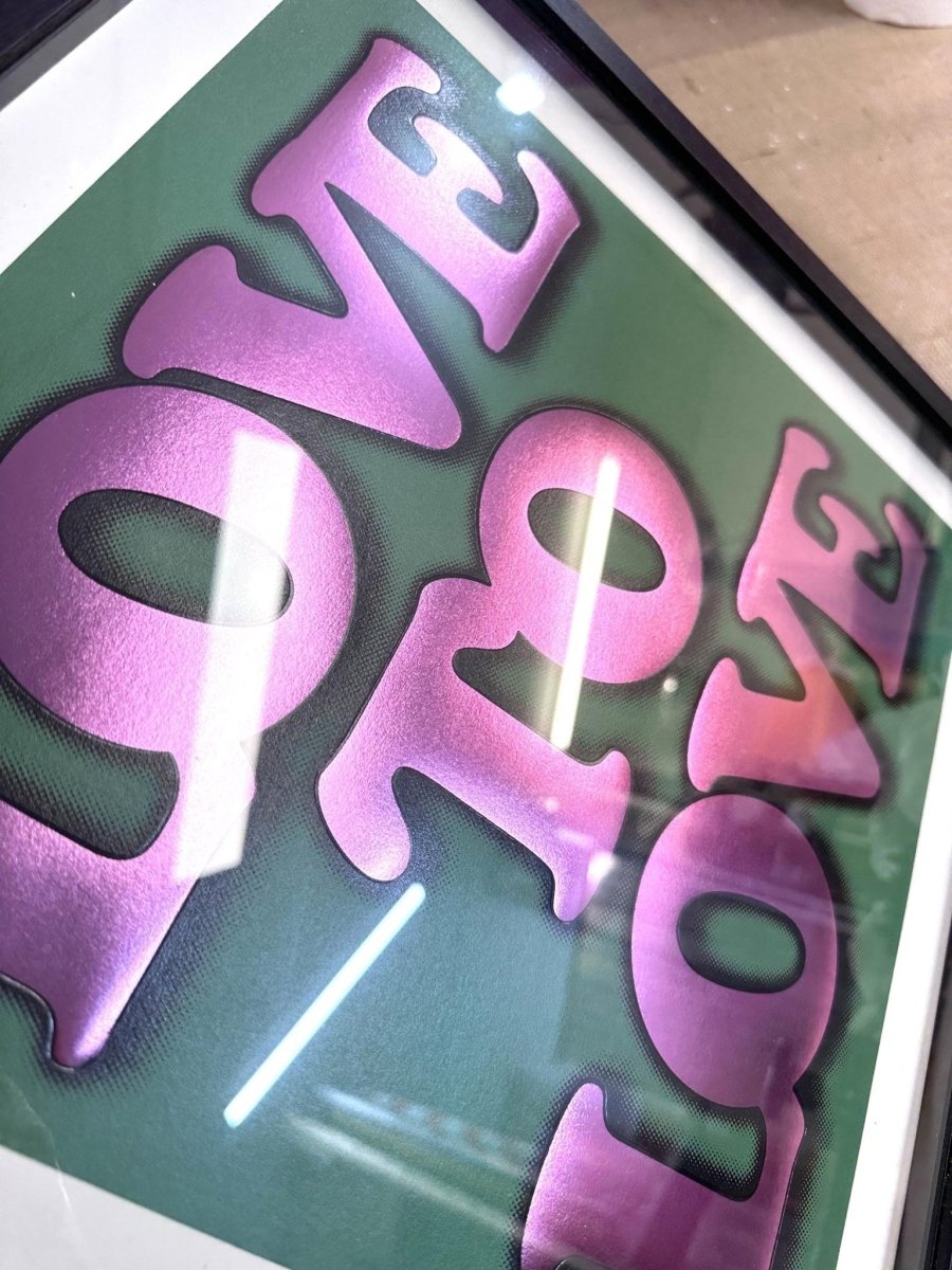 LOVE GREEN (FRAMED) - shop_name