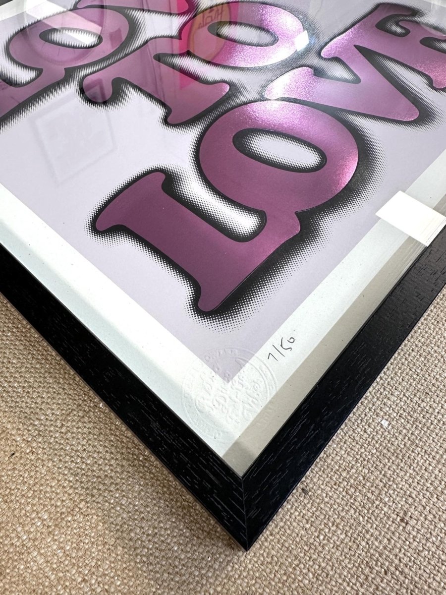 LOVE LILAC (FRAMED) - shop_name