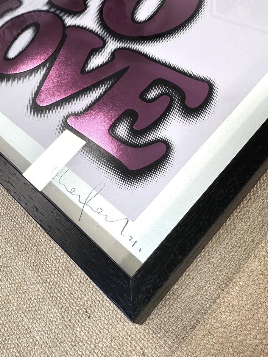 LOVE LILAC (FRAMED) - shop_name