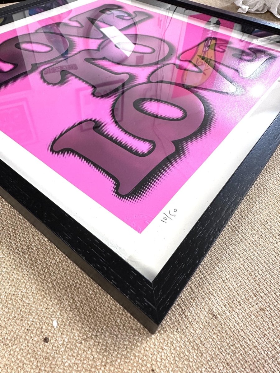 LOVE PINK (FRAMED) - shop_name