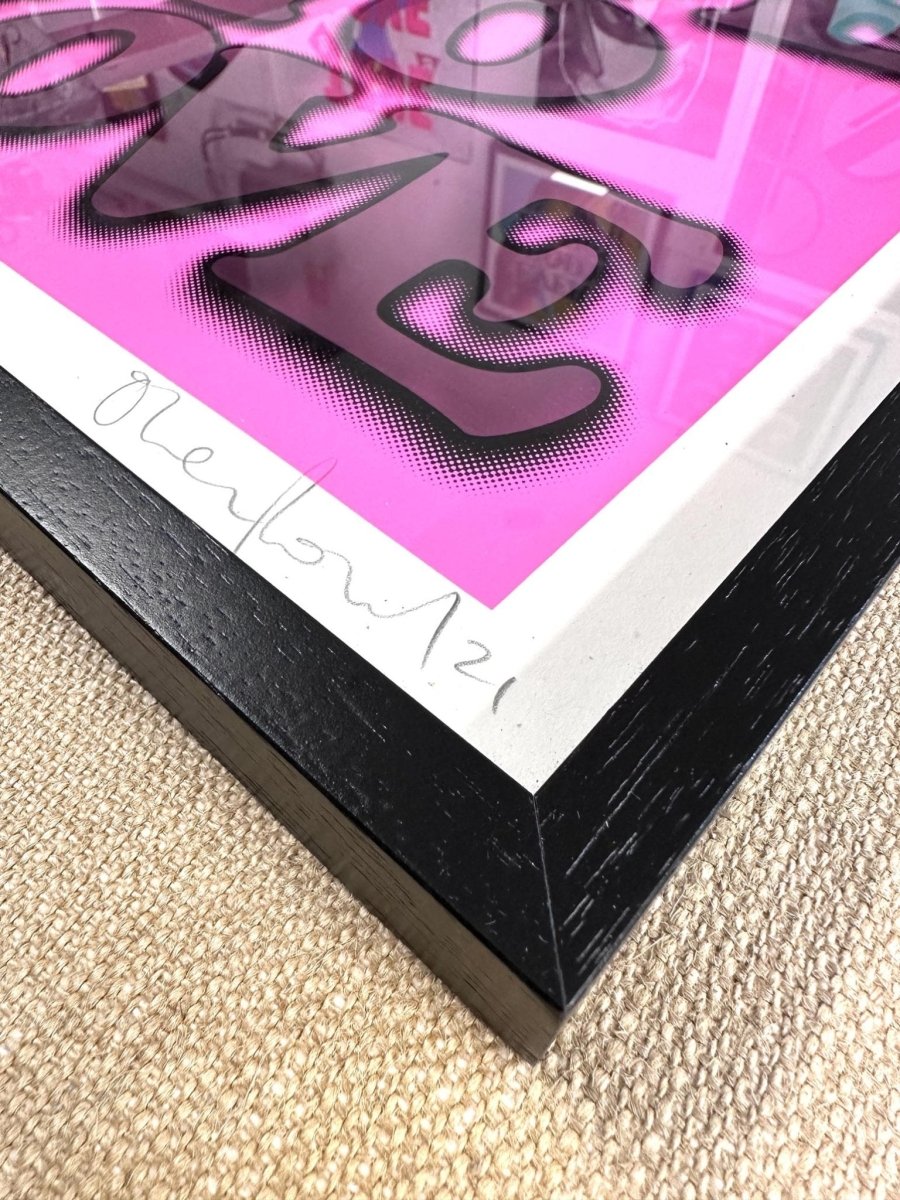 LOVE PINK (FRAMED) - shop_name