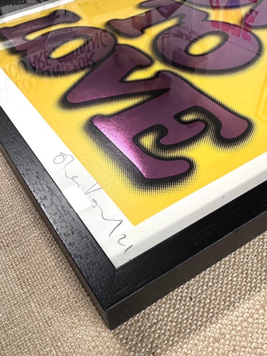 LOVE YELLOW (FRAMED) - shop_name