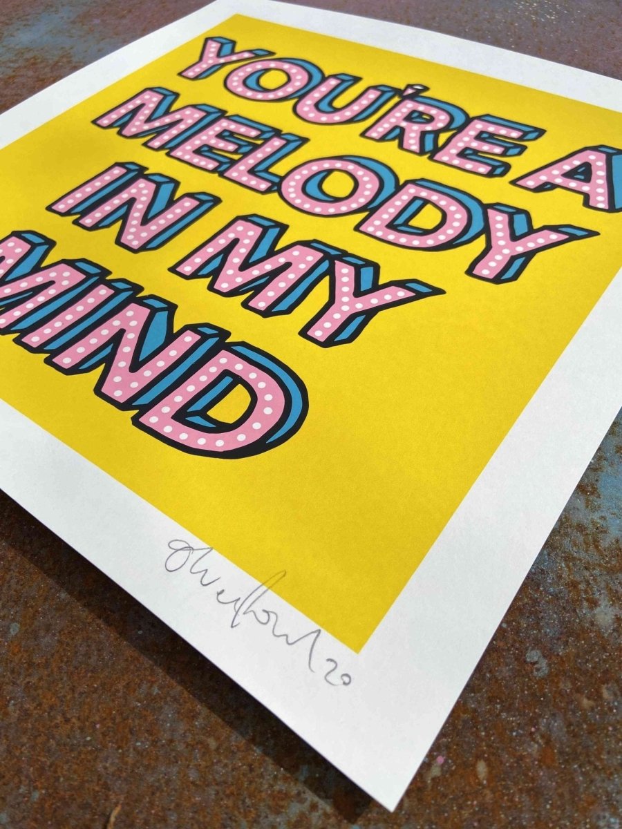 Melody Hand Pulled Screen Print - shop_name