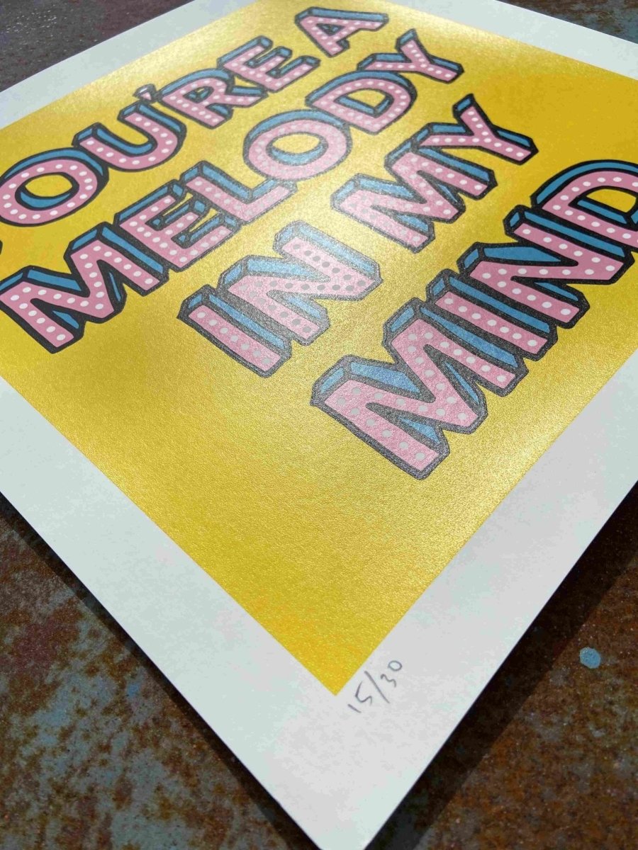 Melody Hand Pulled Screen Print - shop_name