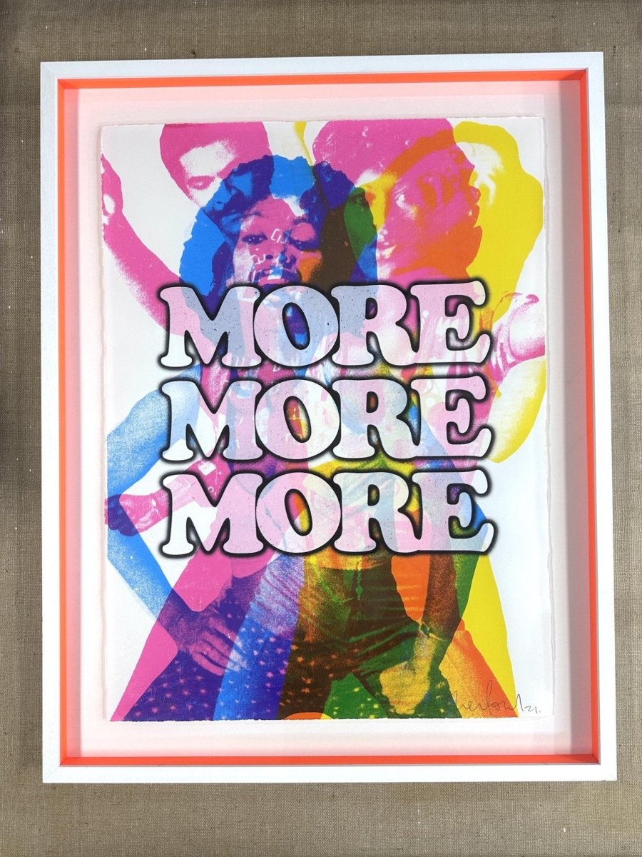 MORE MORE MORE 1 (FRAMED) - shop_name