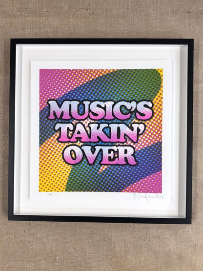 MUSICS TAKIN' OVER (FRAMED) - shop_name