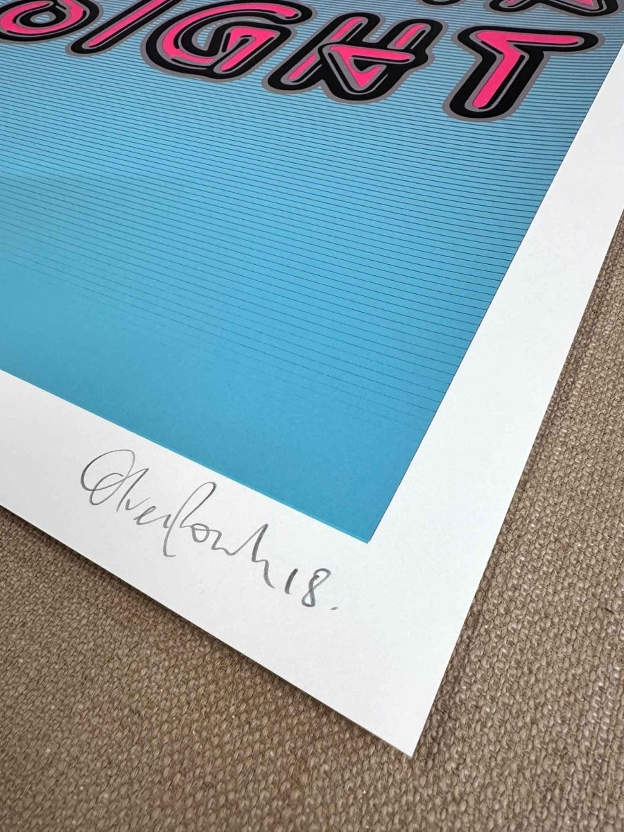 Outta Sight Hand pulled Screenprint - shop_name