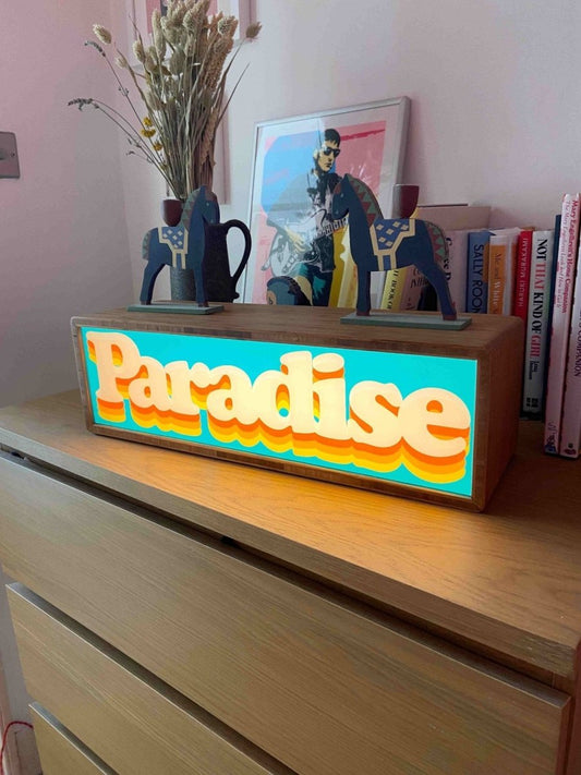 Paradise Light Box - shop_name