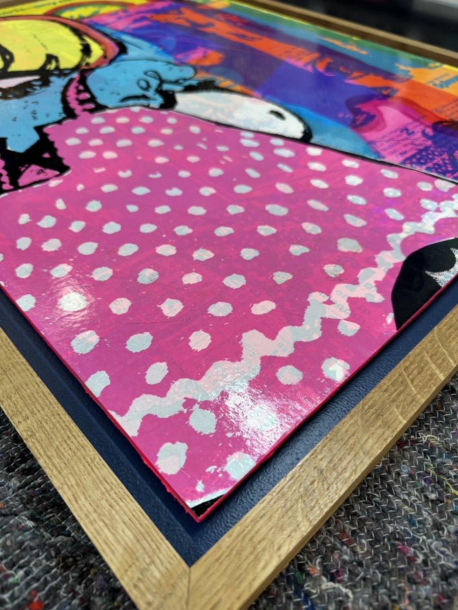 "Play Over All" Framed Original - shop_name "Play Over All" Framed Original