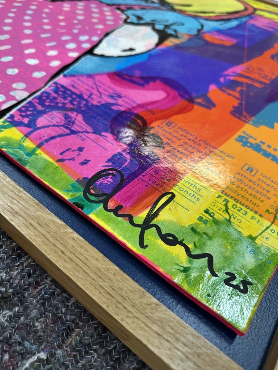 "Play Over All" Framed Original - shop_name "Play Over All" Framed Original