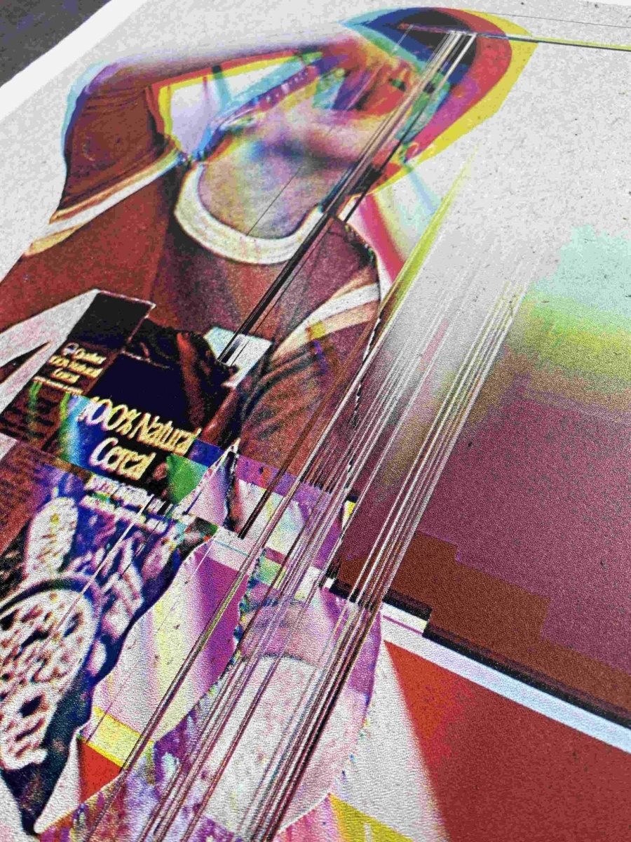 Quaker CMYK Dither Screenprint - shop_name